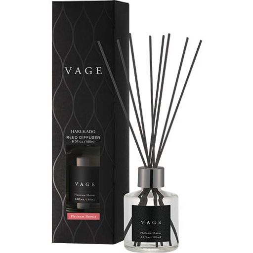 晴香 堂 HARUKADO バーグ リードディフューザー プラチナシャワー 180ミリリットル (X 1)