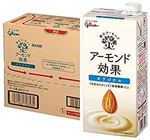 グリコ アーモンド効果 アーモンドミルク 1000ml6本 常温保存可能