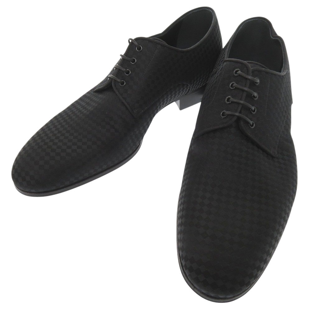 新品同様 ドレスシューズ ビジネスシューズ 靴その他/シルクサテン ブラック LV 1384【中古】 メンズ