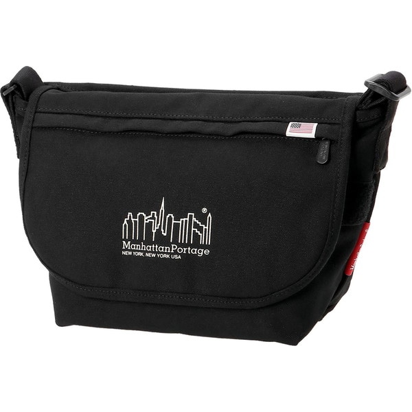 マンハッタンポーテージ Manhattan Portage Casual Messenger Bag JR Canvas ショルダーバッグ MP1605CNVS-BLK