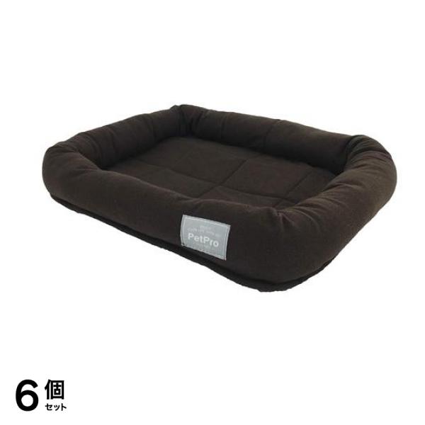 ペットプロ シンプルパピーベッド 1個入 (ブラウン) 6個セット