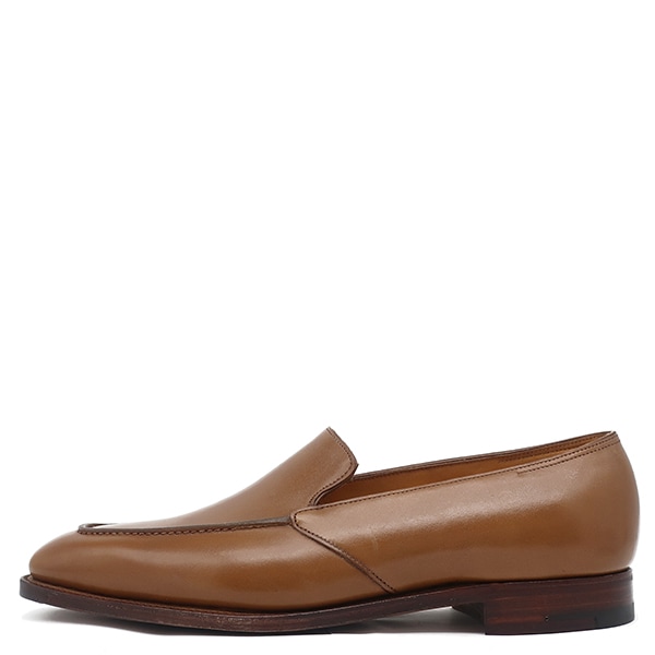 ジョンロブ John Lobb ローファー MAMBO マンボ #4596 レザー ブラウン ＃6 1/2E 革靴 本革 茶 【中古】