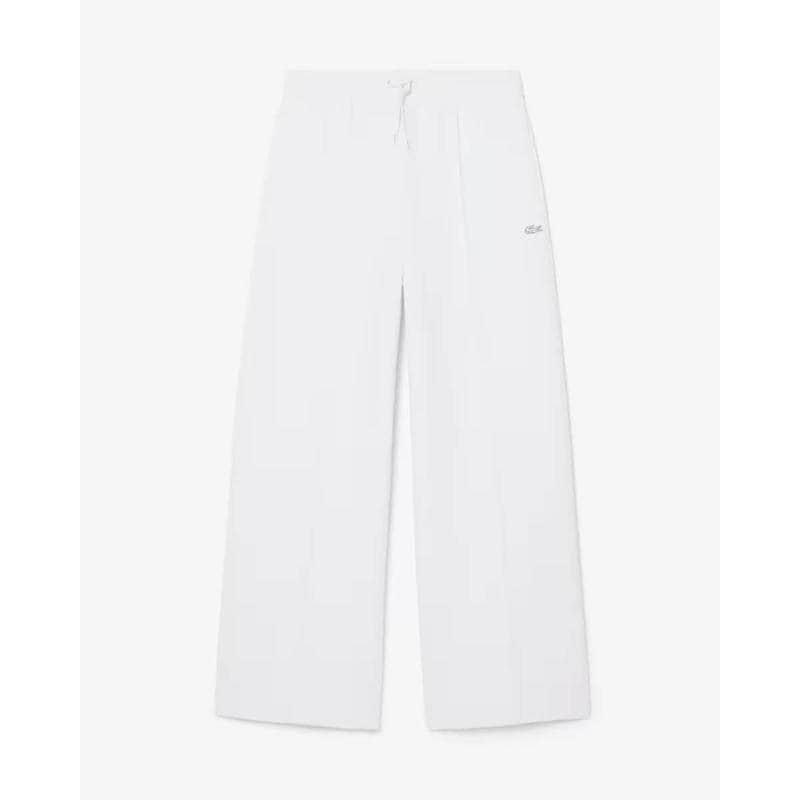 26SS 女性 ダブルフェイス ワイド トラックパンツ XF6620-56G 001 (ホワイト)