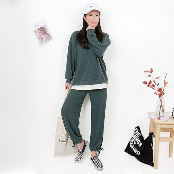 HスタイルNBベラパンツセット/ビッグサイズ/トレーニングウェア/ジャージ