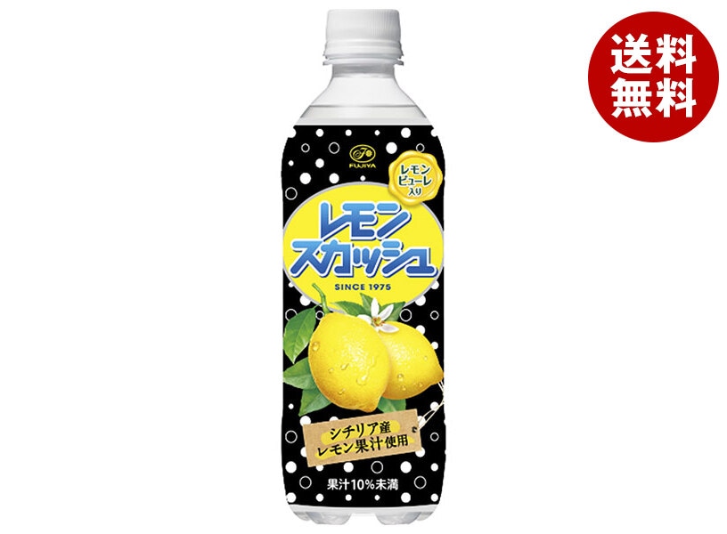 不二家 レモンスカッシュ 500mlPET＊24本入＊(2ケース)