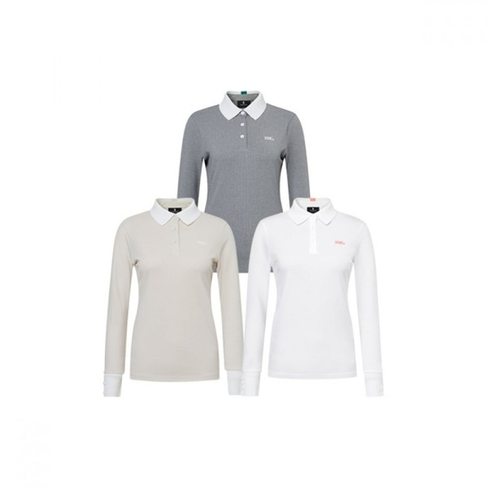 [ワイドアングル] エコベーシックフィットニットテリーポロシャツL_WWP25253