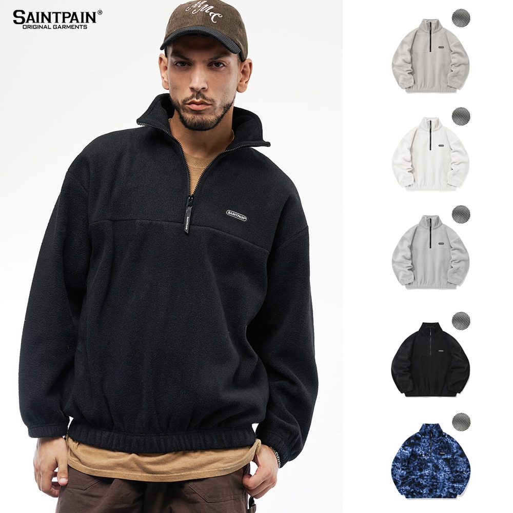 SP HEAT LINING FLEECE HALF ZIPUP-5 Color