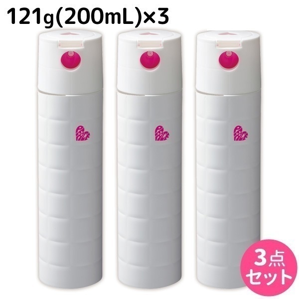 ピース グロススプレー ホワイト 121g (200mL) 3個 セット