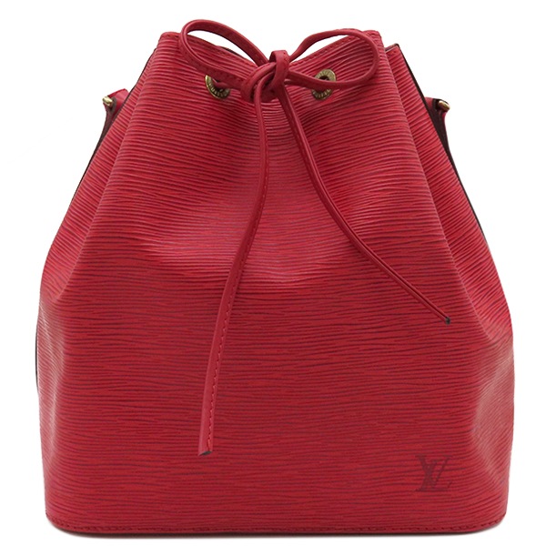 ルイヴィトン LOUIS VUITTON ショルダーバッグ プチノエ エピレザー カスティリアンレッド ゴールド金具 巾着 赤 M44107 AR0944【中古】