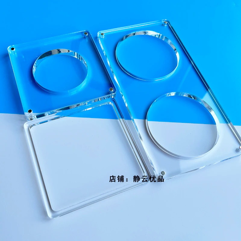 【激安本日限定】缶バッジ 缶バッジ 収納 流砂レンガレンガ型アクリル流砂麻雀材料流砂レンガ