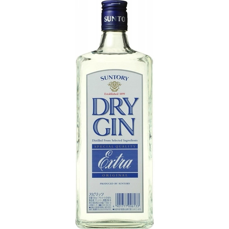 【送料無料】サントリー ドライジン エクストラ 40度 720ml12本【北海道東北四国九州沖縄県は必ず送料がかかります】