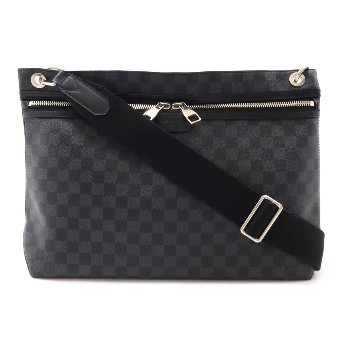 ダミエグラフィット ハンター ショルダーバッグ メッセンジャーバッグ 斜め掛け N4165