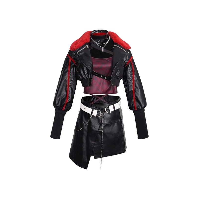 白石杏 決戦の時 コスプレ衣装(ウィッグ 靴別売り)