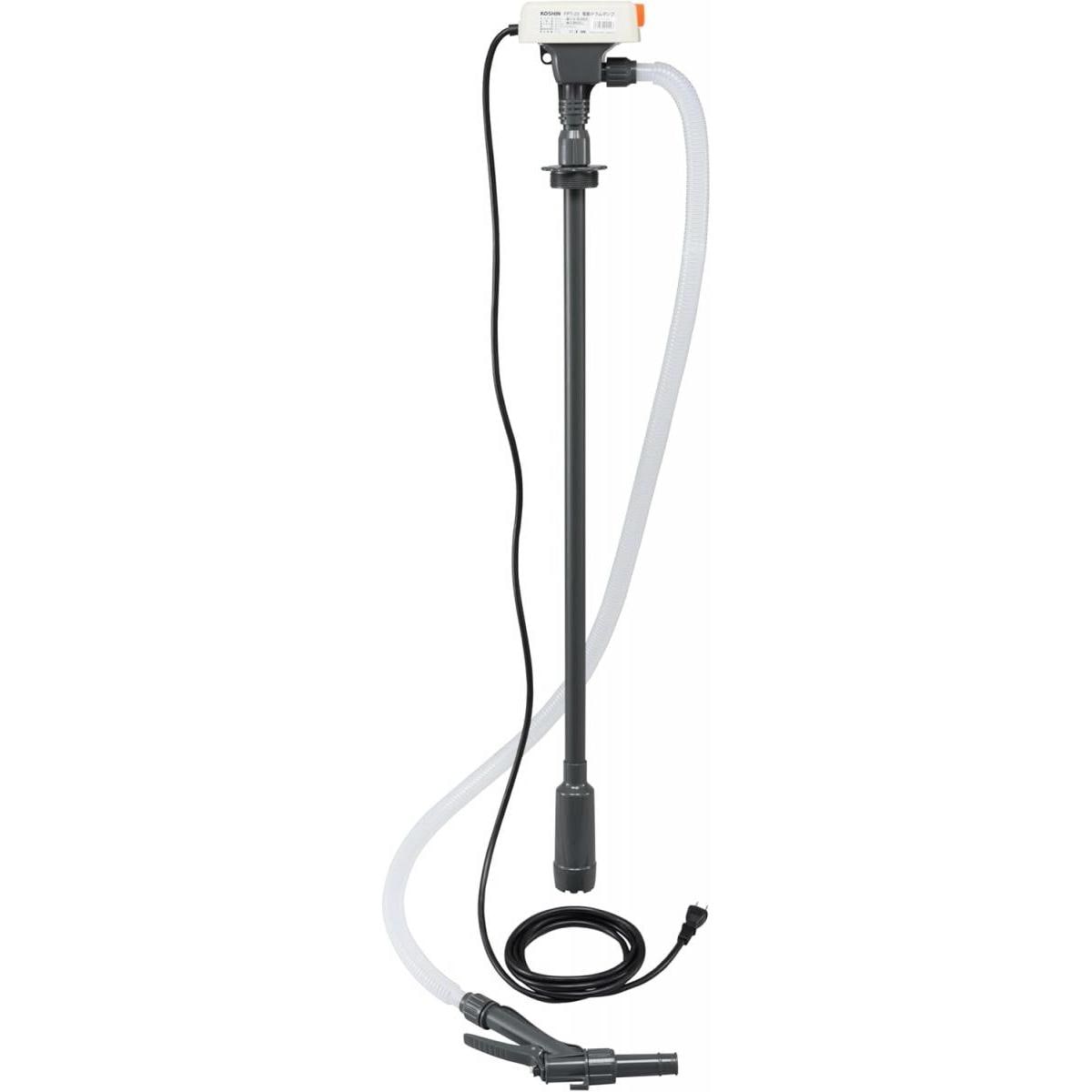 工進 KOSHIN 電動ドラムポンプ FPT-25 ポンプ 灯油 軽油 移送 電動 給水ポンプ 排水ポンプ ドラム缶 冬 ストーブ 用品