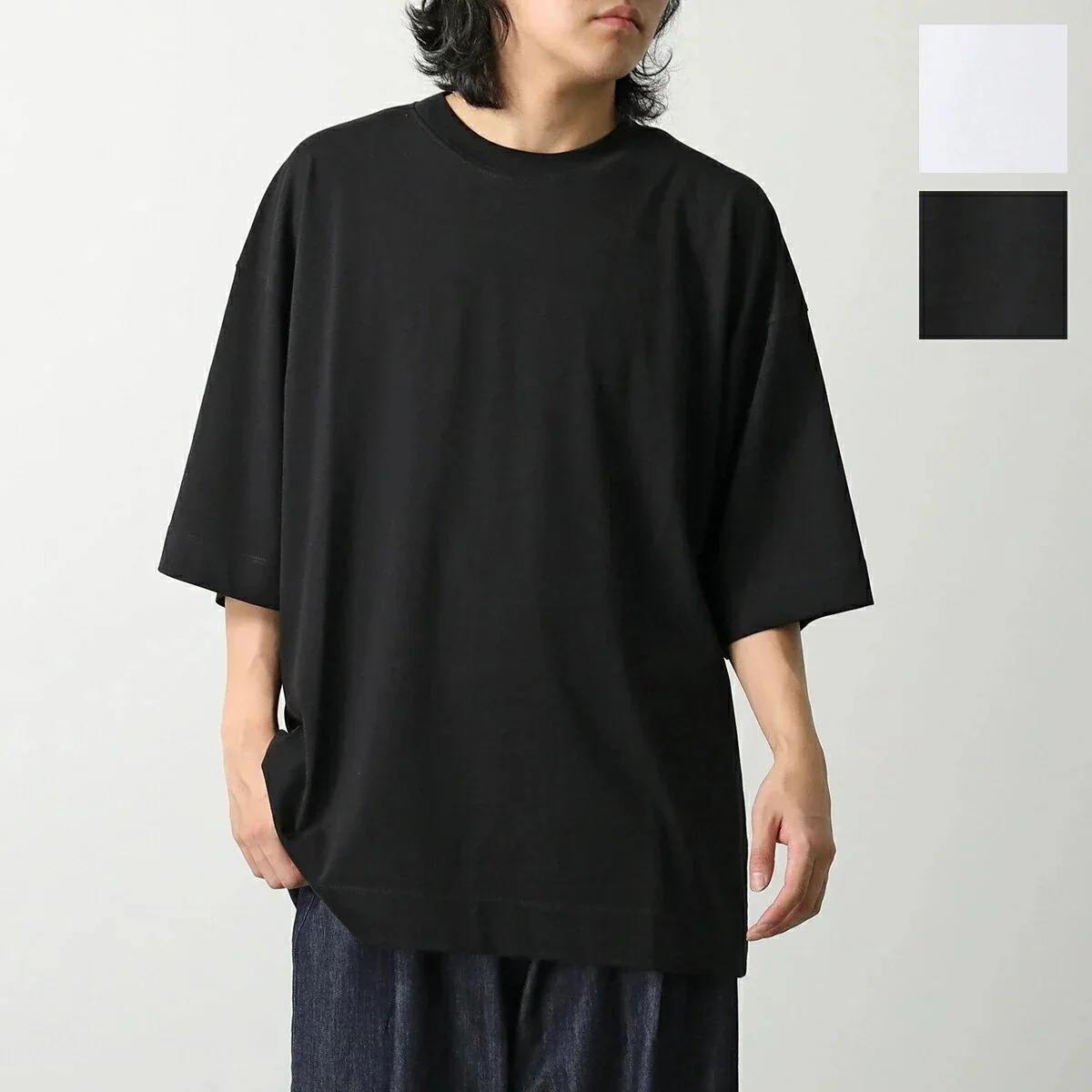 DRIES VAN NOTEN ドリスヴァンノッテン Tシャツ HEN 021113 1603 メンズ 半袖 カットソー クルーネック オーバーサイズ カラー2色 21,766円