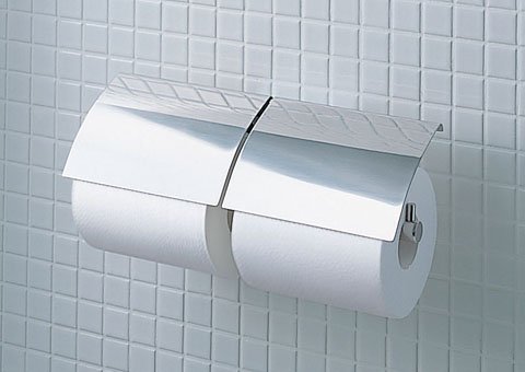 【FKF-60F/C】おしゃれなトイレットペーパーホルダー 2連 LIXIL イナックス LIXIL・リクシル 紙巻器二連紙巻器 TFシリーズ トイレットペーパーホルダー
