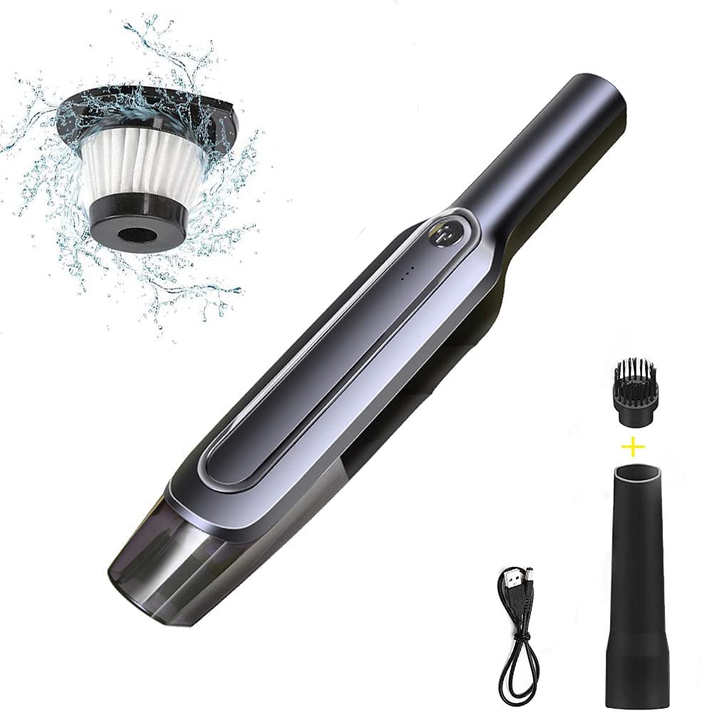 【本日限定価格】 掃除機 日本語説明付 収納付 軽さ 強力吸引 乾湿両用クリーナー 30分間連続稼働