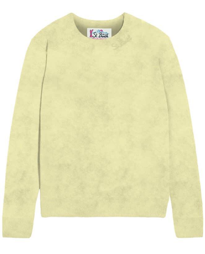 SORB001 SORBONNE 03591G STRETCH 92 LIGHT YELLOW イエロー 秋冬2024 ニットウェア レディース ia