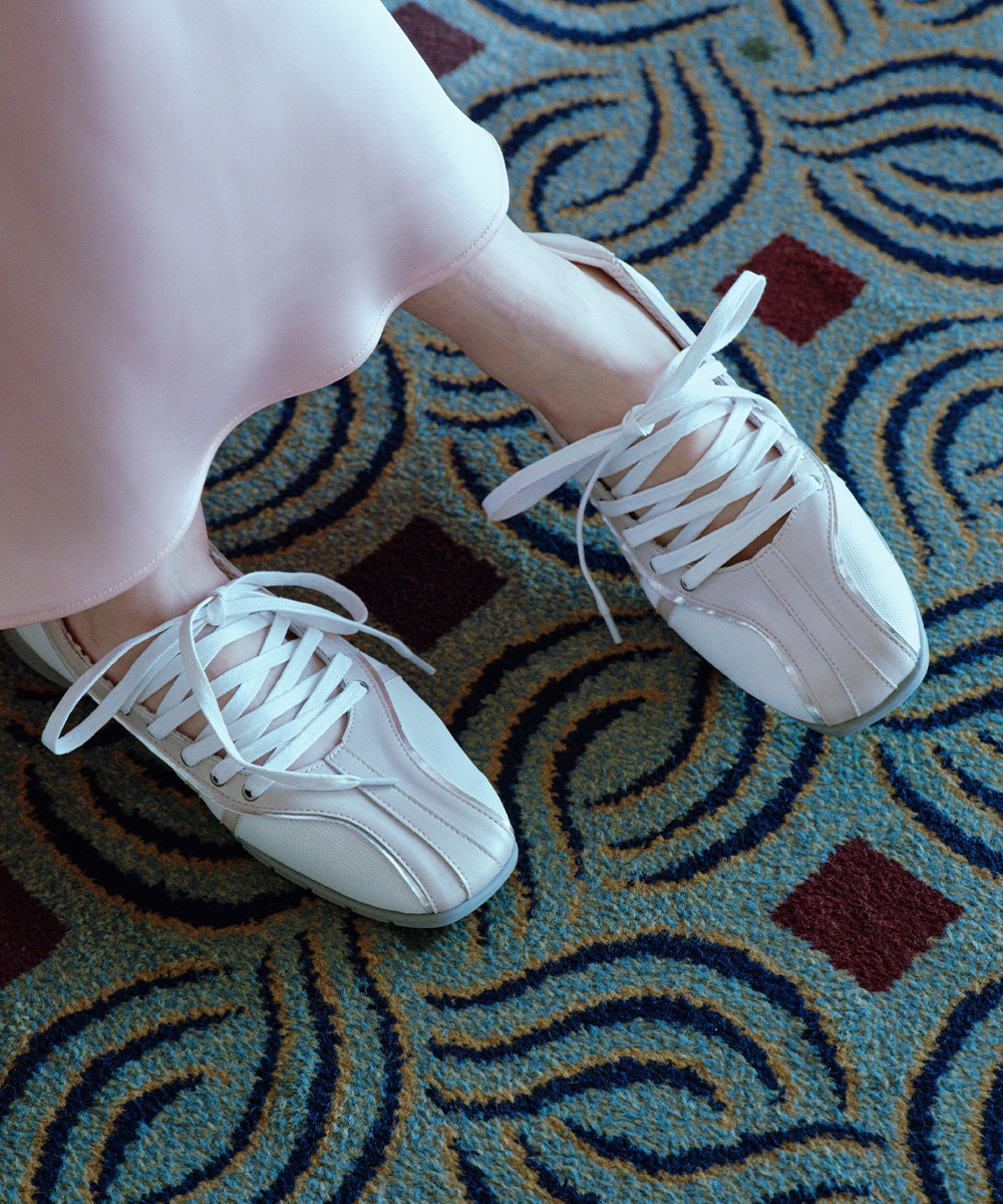 2024 NEW ) BLISS LACEUP SNEAKERS 4カラー 3cm 台