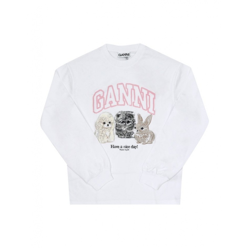 ガニー T4275 151 レディースロングスリーブ Tシャツ