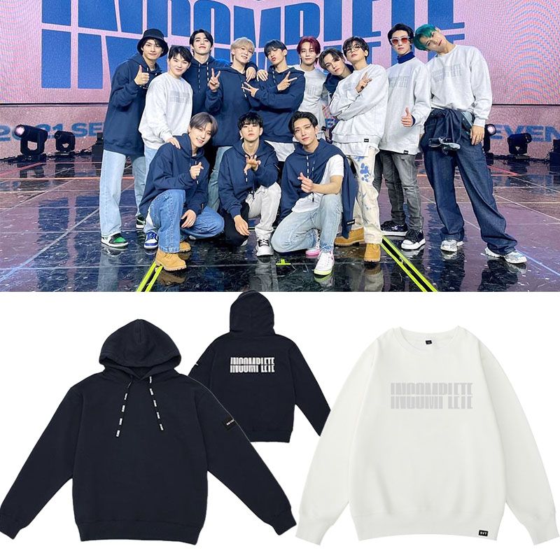Seventeenコンサートonline Concert Incompleteフード付きセーター
