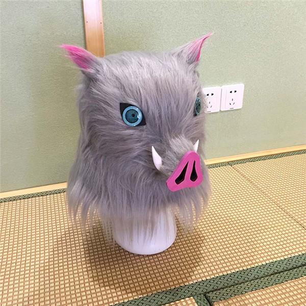 コスチューム 嘴平 伊之助（はしびら いのすけ）猪頭仮面 コスプレ道具 エプロン ハロウィン仮装変装 コスチューム 学園祭 イベント 文化祭 仮装 変装