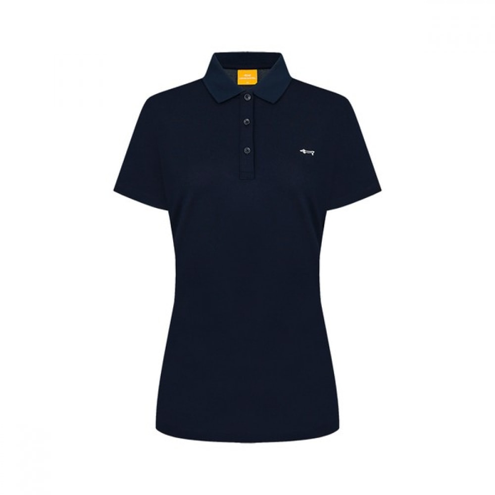 (ルイカステル) レディース 7デイズコットンカラー無地カラーTシャツ