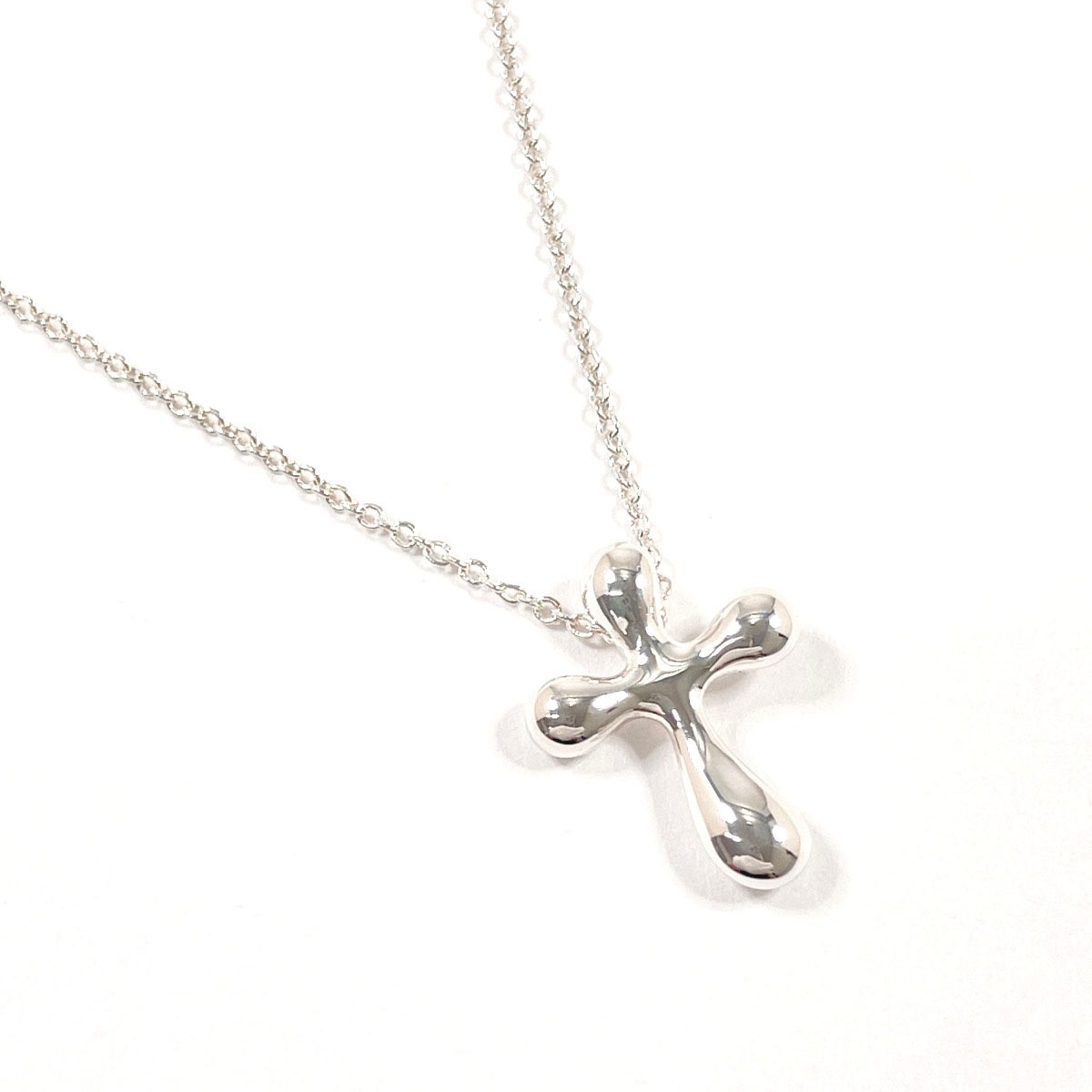 エルサペレッティ クロス ミニ ネックレス シルバー シルバー925 レディース