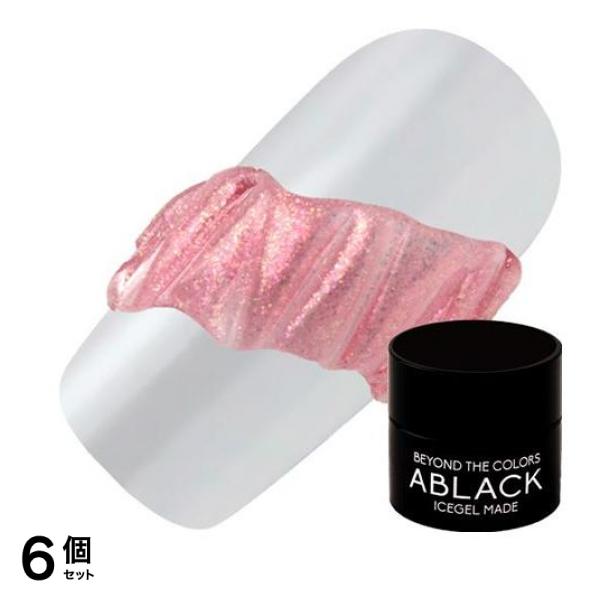 ICEGEL(アイスジェル) A BLACK メーキングジェル S113 パールレッド 3g 6個セット