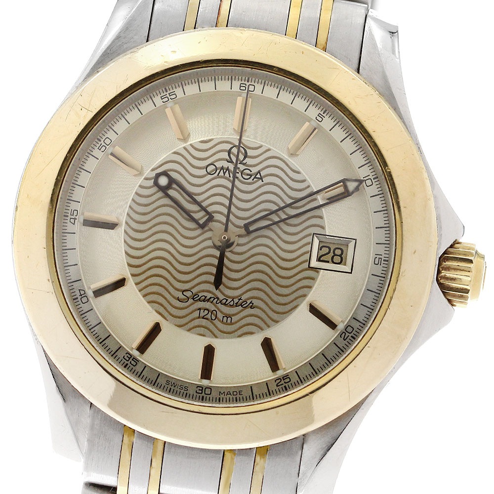 オメガ OMEGA 2311.11 シーマスター120 デイト クォーツ メンズ _904767【中古】