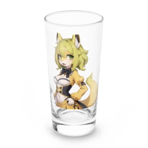 【文字入れ可能受注生産】コヨーテの女の子　エヴリン ロンググラス