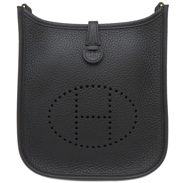 エルメス HERMES ショルダーバッグ エヴリンTPM トリヨンクレマンス ブラック ゴールド金具 新品 未使用 黒 W刻印（2024年製） 【箱】【中古】