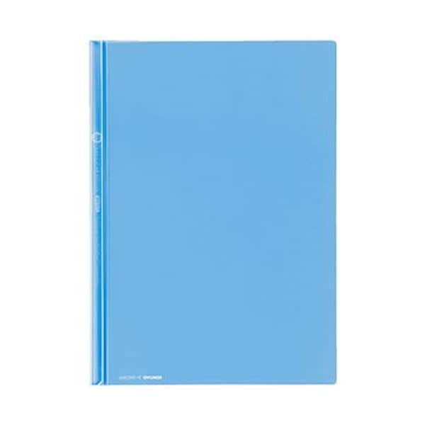 （まとめ）コクヨ レールクリヤーホルダー（カラーズ）PET A4タテ 20枚収容 青 フ-TPC760B 1セット（5冊）(×20セット)