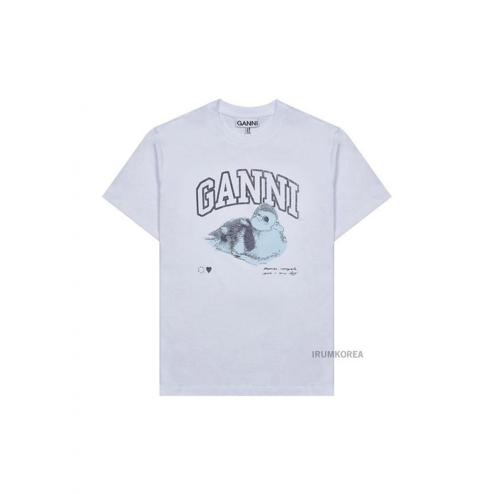 ガニ SS25 ウィメンズダーキーリラックス Tシャツ T4290 151
