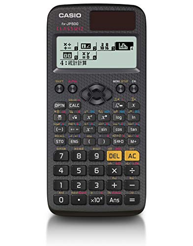 色：黒 サイズ：機能500以上 カシオ 関数電卓 高精細日本語表示 関数機能500以上 fx-J