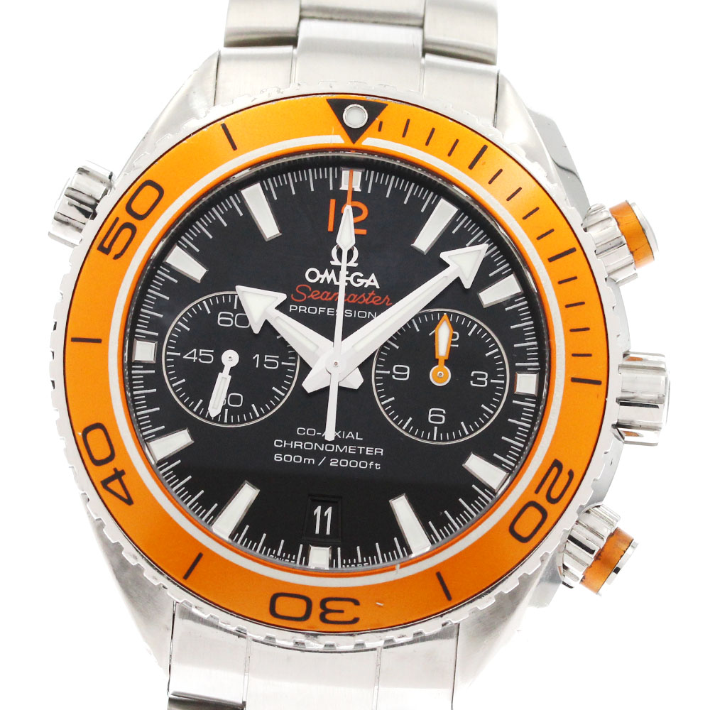 オメガ OMEGA 232.30.46.51.01.002 シーマスター600 プラネットオーシャン クロノグラフ デイト 自動巻き メンズ 箱・保証書付き_875846【中古】 334,800円