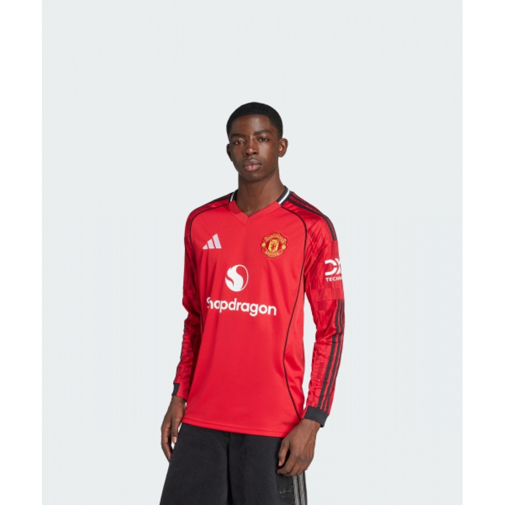 ADIDAS マンチェスター・ユナイテッド 25/26 長袖 ホーム ジャージ JP3037