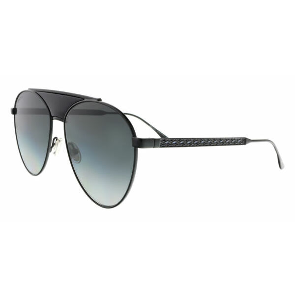 サングラス S_S.ILJimmy Choo AVE/S 807 Black Aviator Sunglasses