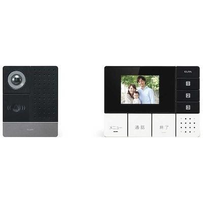 他サイト： ELPA　DECT方式ワイヤレステレビドアホン モニターセット　DHS-SM2030の商品画像