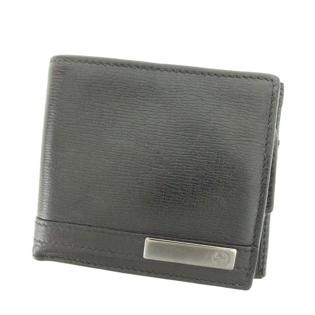 二つ折り財布 ブラック レディース 中古