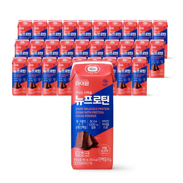 デサンウェライフ マイミル ニュープロテイン ディープチョコ 대상웰라이프 마이밀 뉴프로틴 딥초코
