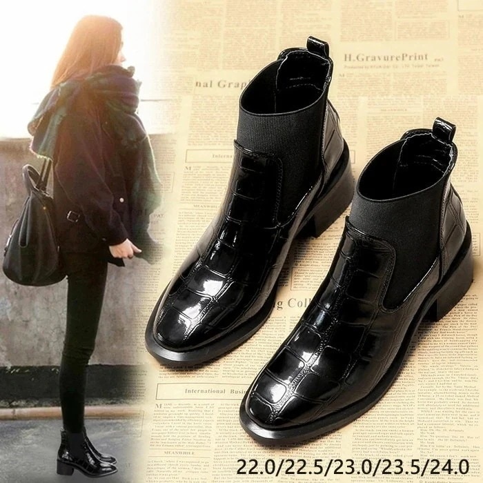 Salvatore Ferragamo ジップ付きチェルシーショートブーツ（Salvatore 