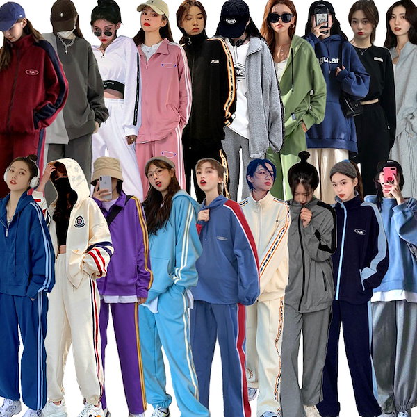 Qoo10] ジャージ上下2点セット 2025韓国新品