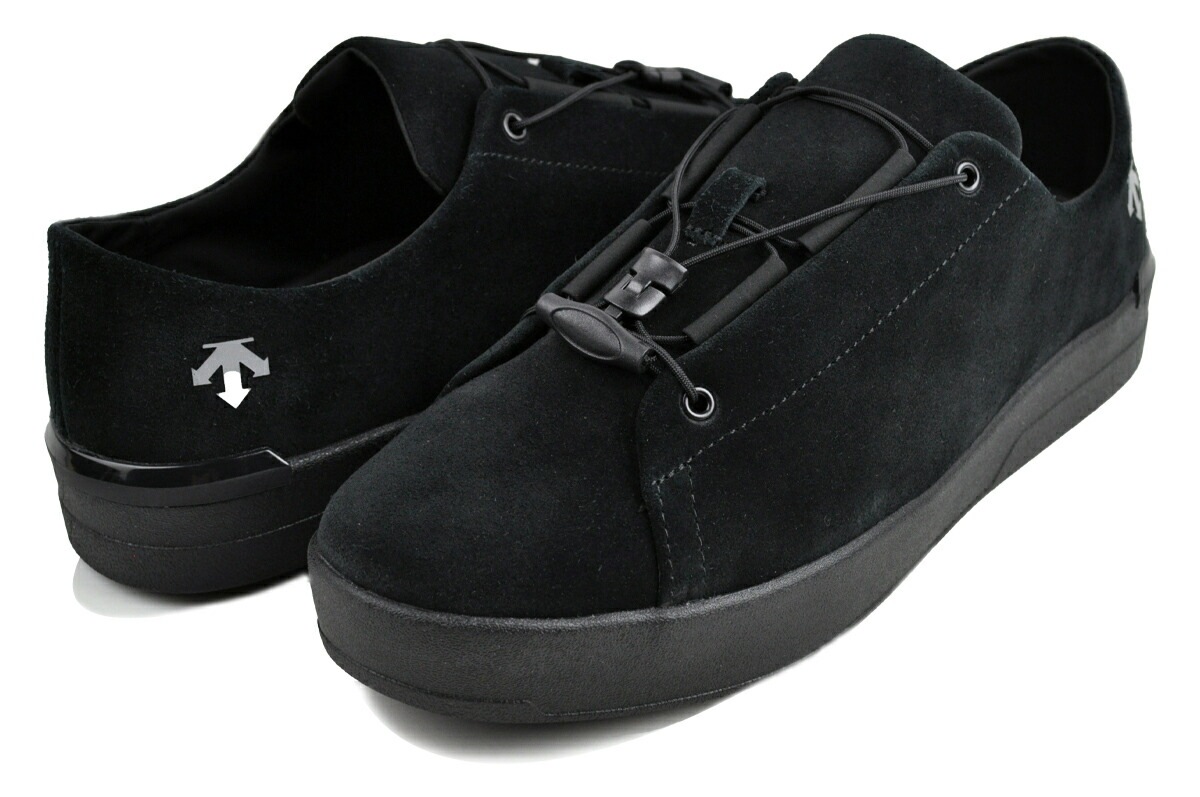 デザント ヴェルサー CE 24.2 透湿防水設計 スニーカー ブラックスウェード du4frs01u