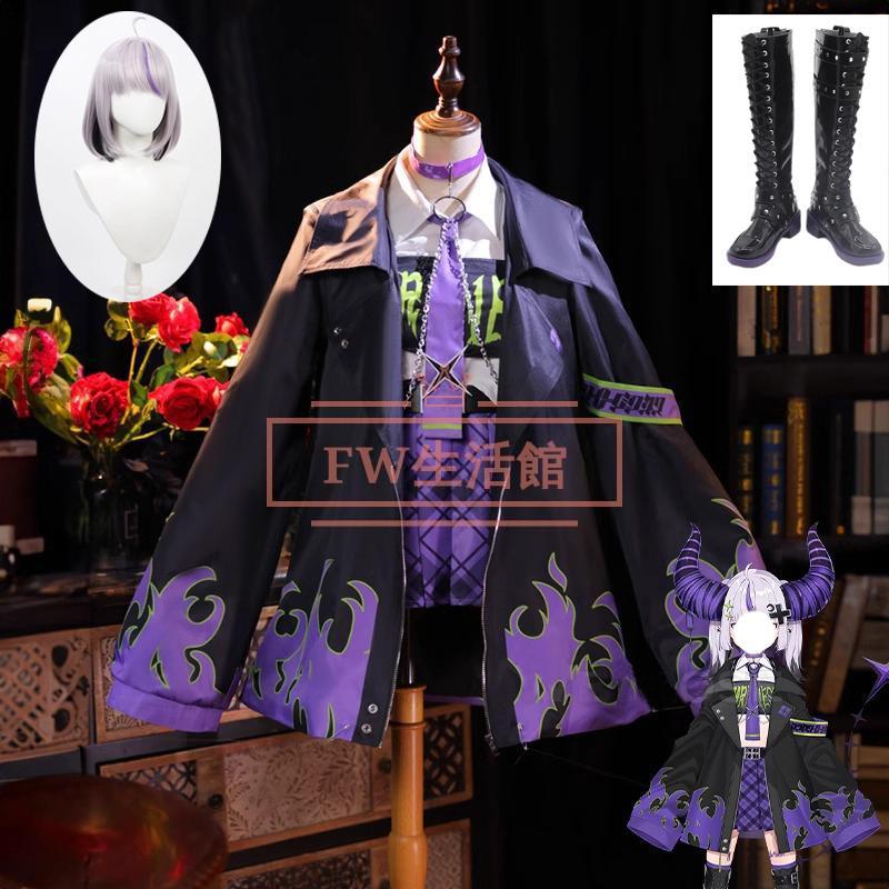 【新品開催 即納】ホロライブ hololive VTuber ホロドロケイ La+ Darknesss ラプラス・ダークネス コスプレ衣装 コスチューム 演出服 アニメ ゲーム ハロウィン 変装