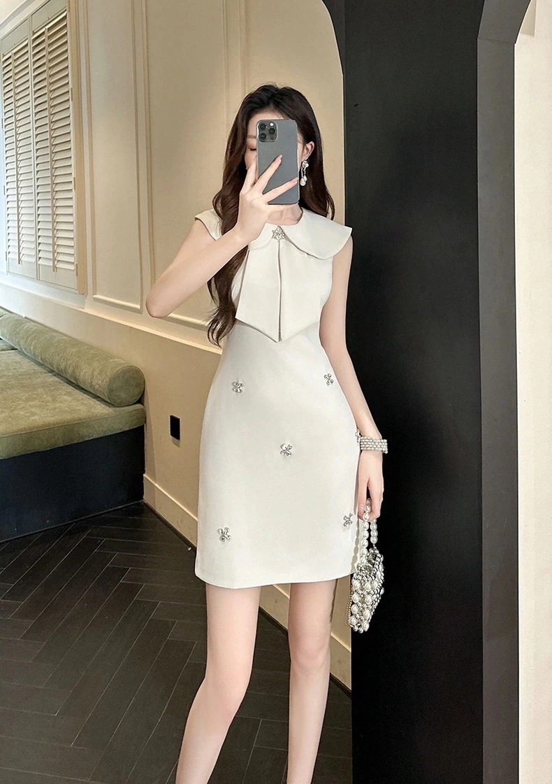 夏 ショートワンピ リボン 誕生日 ドレス パーティー 着痩せ 大人 お呼ばれ 同窓会 披露宴 卒業式 結婚式 ウェディング 二次会 成人式30%までに制限