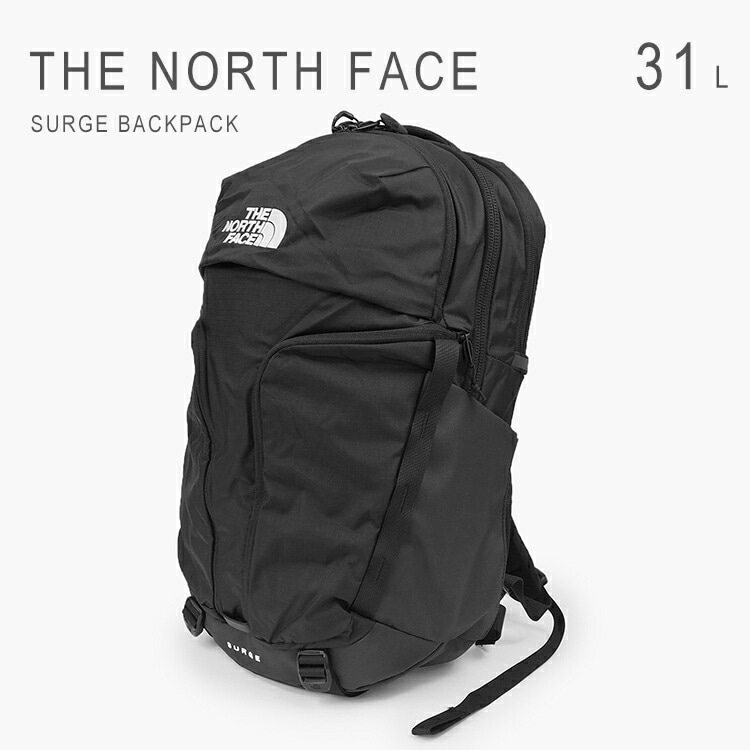 リュック メンズ サージ バックパック 大容量 通勤 通学 学生 レディース 人気 THE NORTHFACE SURGE BACKPACK 31L NF0A52SG
