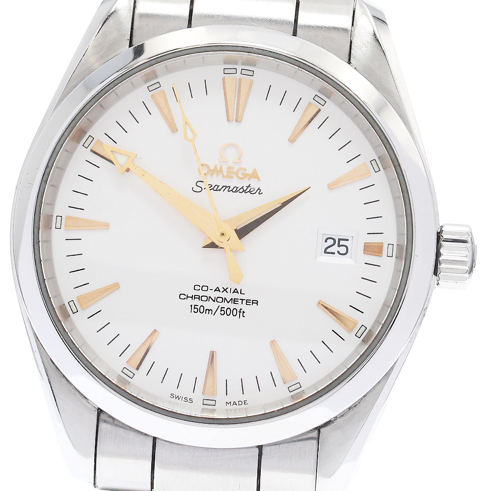 オメガ OMEGA 2503.34 シーマスター アクアテラ コーアクシャル デイト 自動巻き メンズ _898751【中古】