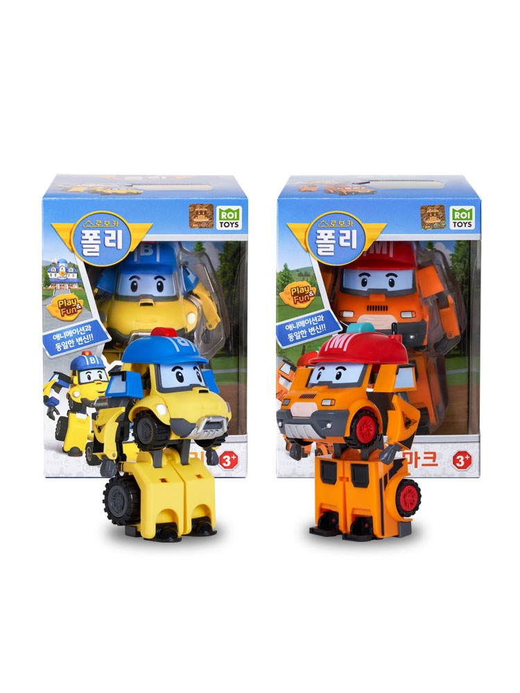 ロボカポリ変身ロボット4インチ山岳構造大パック（4インチマークバッキー）