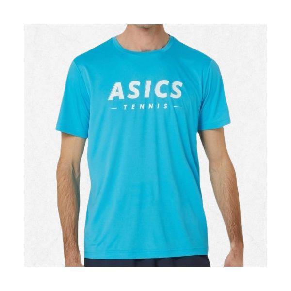 アシックス コート テニス グラフィック T M(2041A259419) 半袖Tシャツ 2041A259419 2403759